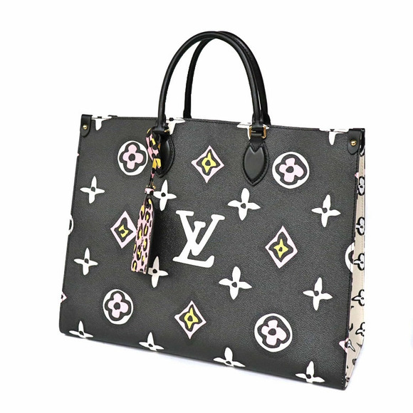 Louis Vuitton Handbags - LOUIS VUITTON OnTheGo Graphic Wild Heart Leopard Giant Tote Hand Shoulder Bag